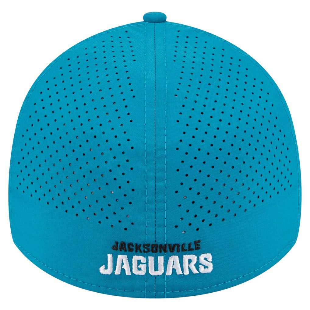 Jacksonville Jaguars New Era Perforated 39THIRTY Flex Hat - Teal cheap