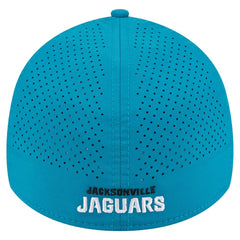Jacksonville Jaguars New Era Perforated 39THIRTY Flex Hat - Teal cheap