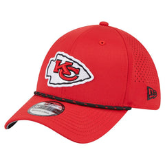 Kansas City Chiefs New Era Perforated 39THIRTY Flex Hat - Red cheap
