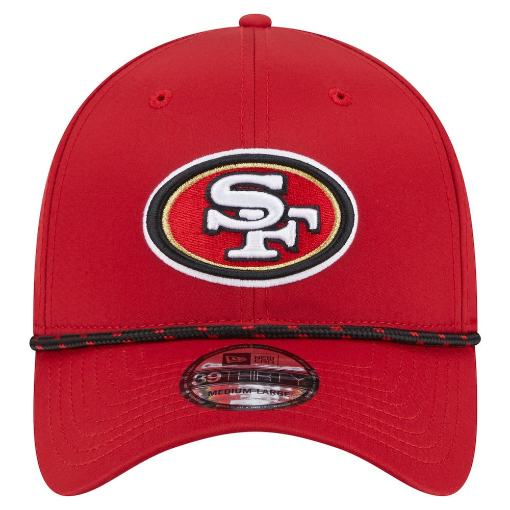 San Francisco 49ers New Era Perforated 39THIRTY Flex Hat - Scarlet discount