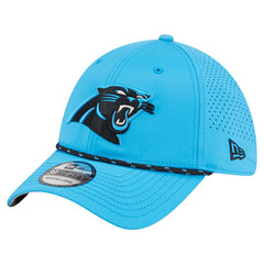 Carolina Panthers New Era Perforated 39THIRTY Flex Hat - Blue on sale