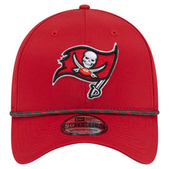 Tampa Bay Buccaneers New Era Perforated 39THIRTY Flex Hat - Red cheap