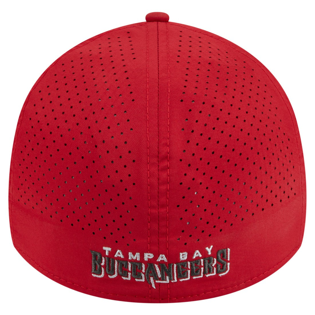 Tampa Bay Buccaneers New Era Perforated 39THIRTY Flex Hat - Red cheap