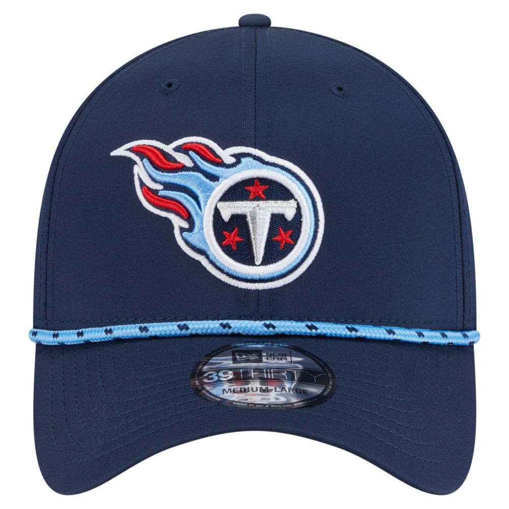Tennessee Titans New Era Perforated 39THIRTY Flex Hat - Navy discount