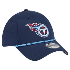 Tennessee Titans New Era Perforated 39THIRTY Flex Hat - Navy discount