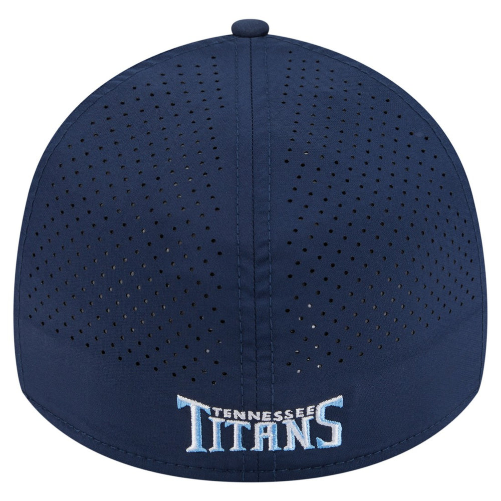 Tennessee Titans New Era Perforated 39THIRTY Flex Hat - Navy discount