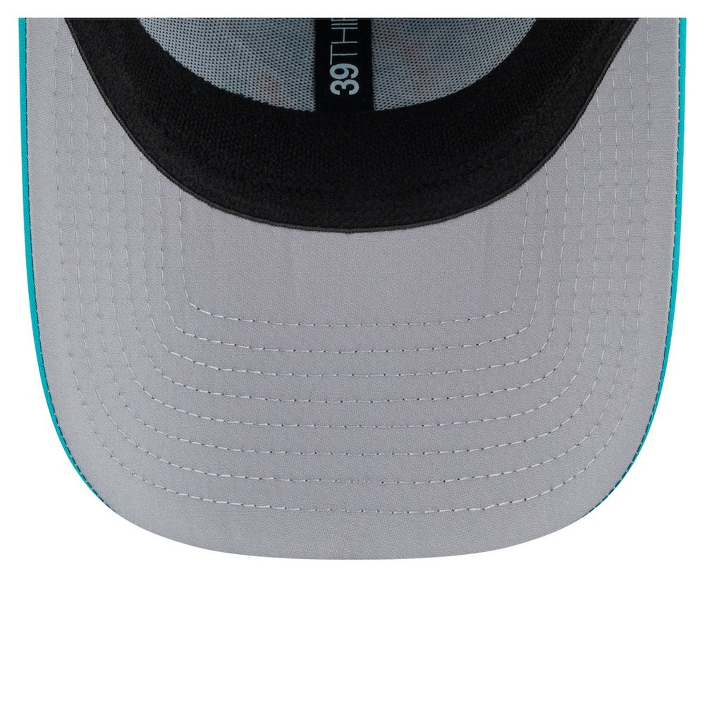 Miami Dolphins New Era Perforated 39THIRTY Flex Hat - Aqua sale