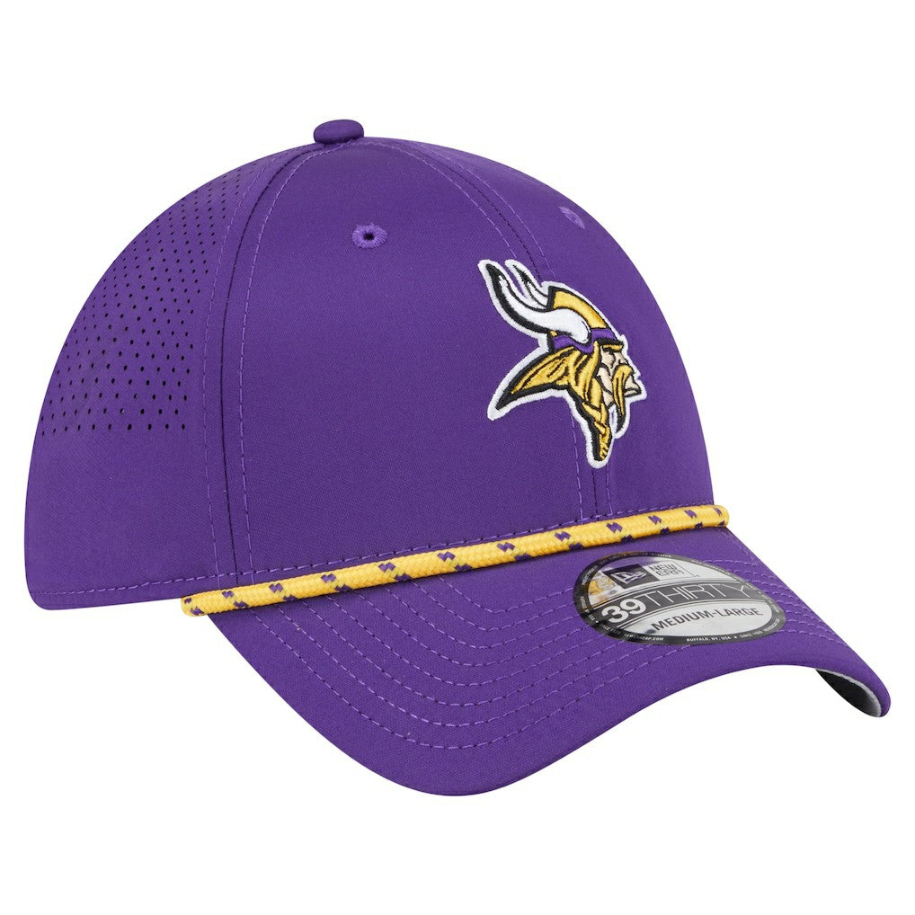 Minnesota Vikings New Era Perforated 39THIRTY Flex Hat - Purple on sale