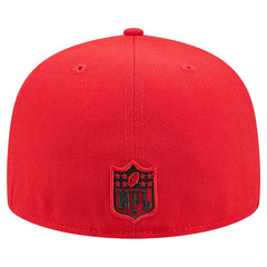Kansas City Chiefs New Era Tri-Hit 59FIFTY Fitted Hat - Red discount