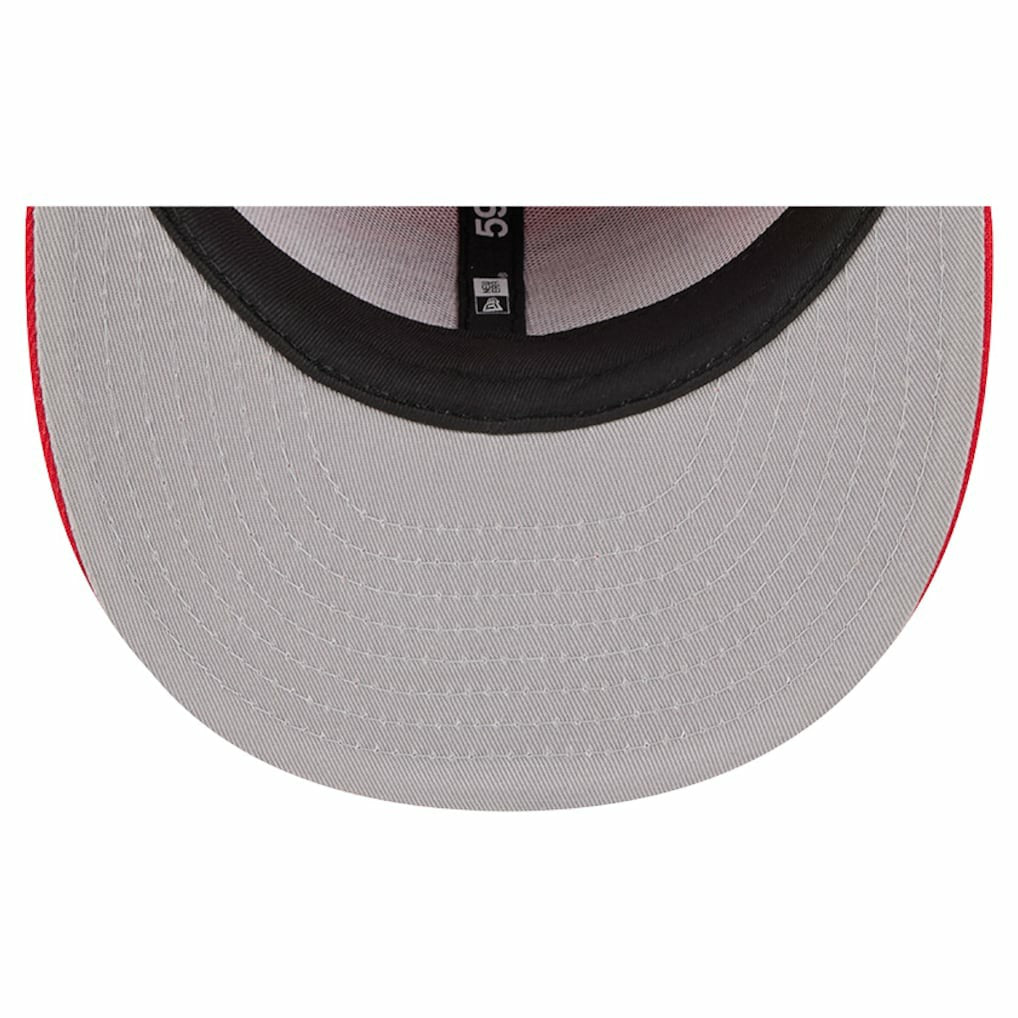 Kansas City Chiefs New Era Tri-Hit 59FIFTY Fitted Hat - Red discount