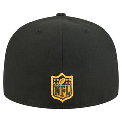 Pittsburgh Steelers New Era Tri-Hit 59FIFTY Fitted Hat - Black sale