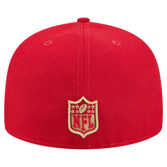 San Francisco 49ers New Era Tri-Hit 59FIFTY Fitted Hat - Scarlet sale