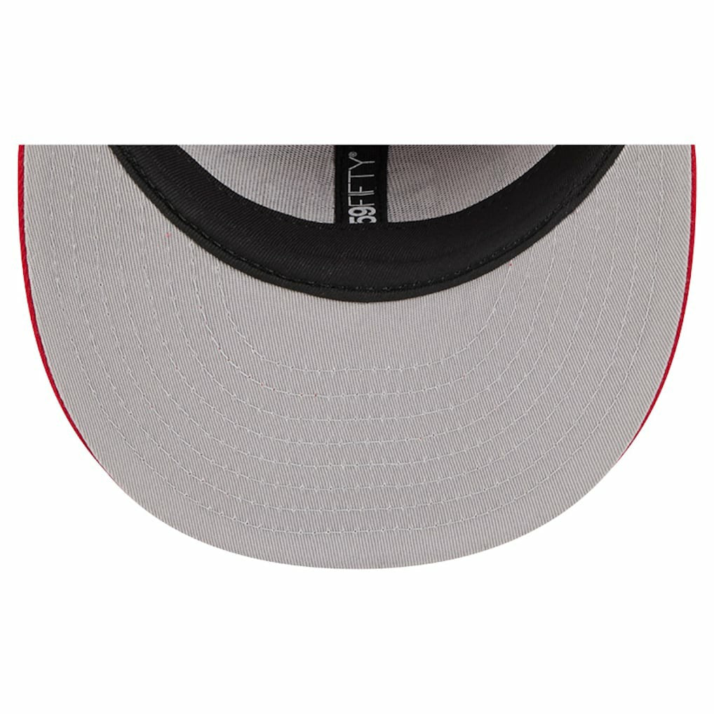 San Francisco 49ers New Era Tri-Hit 59FIFTY Fitted Hat - Scarlet sale