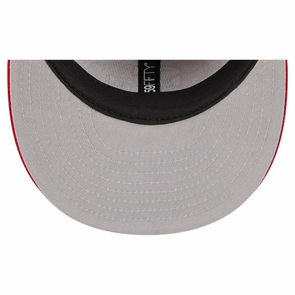 San Francisco 49ers New Era Tri-Hit 59FIFTY Fitted Hat - Scarlet sale