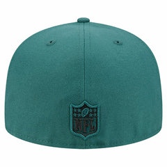 Philadelphia Eagles New Era Tri-Hit 59FIFTY Fitted Hat - Midnight Green cheap
