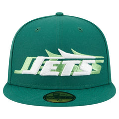 New York Jets New Era Tri-Hit 59FIFTY Fitted Hat - Green outlet