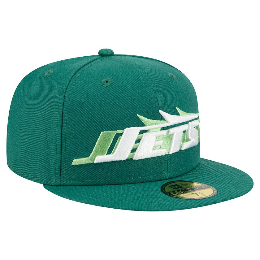 New York Jets New Era Tri-Hit 59FIFTY Fitted Hat - Green outlet
