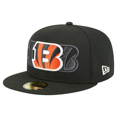 Cincinnati Bengals New Era Tri-Hit 59FIFTY Fitted Hat - Black for sale