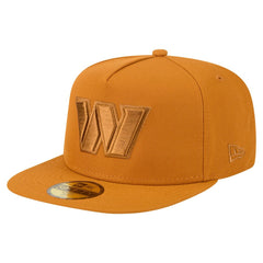 Washington Commanders New Era Color Pack A-Frame 59FIFTY Fitted Hat - Brown outlet