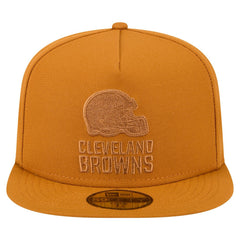 Cleveland Browns New Era Color Pack A-Frame 59FIFTY Fitted Hat - Brown outlet