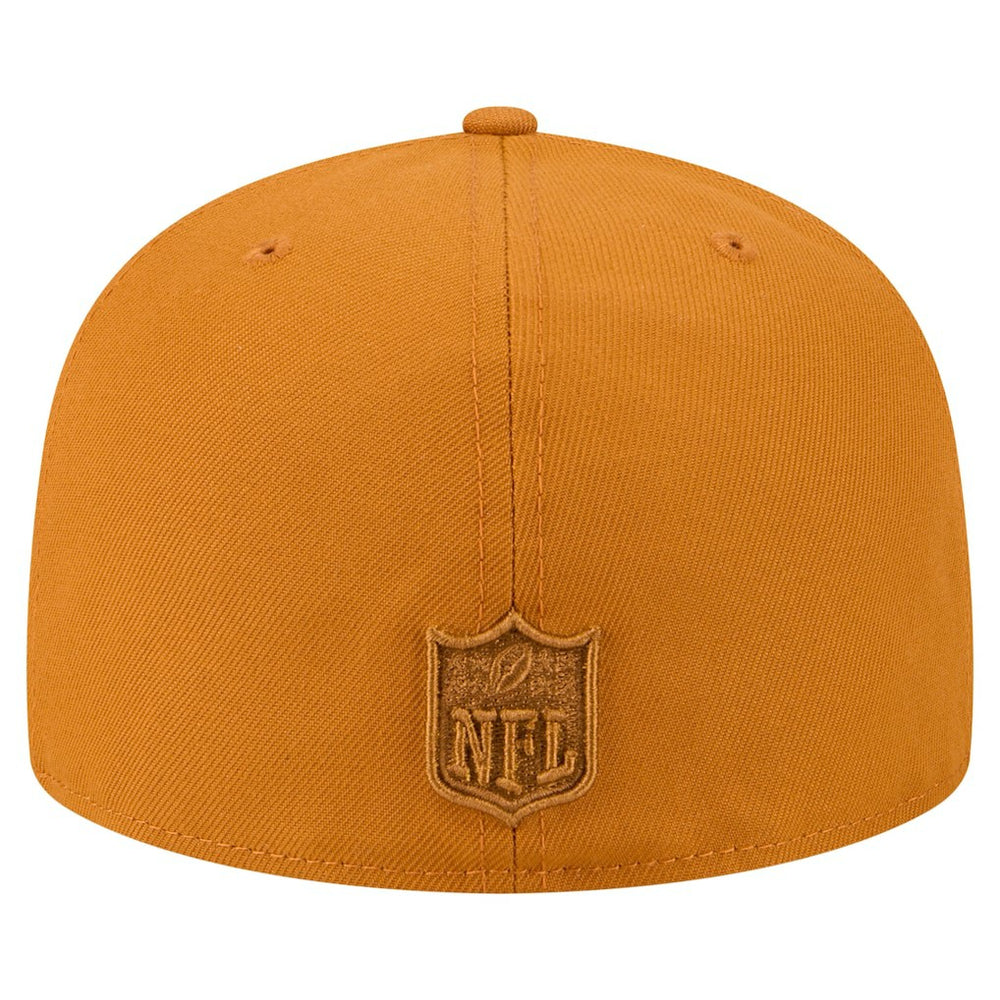 Miami Dolphins New Era Color Pack A-Frame 59FIFTY Fitted Hat - Brown cheap