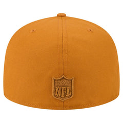 Miami Dolphins New Era Color Pack A-Frame 59FIFTY Fitted Hat - Brown cheap