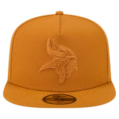 Minnesota Vikings New Era Color Pack A-Frame 59FIFTY Fitted Hat - Brown outlet