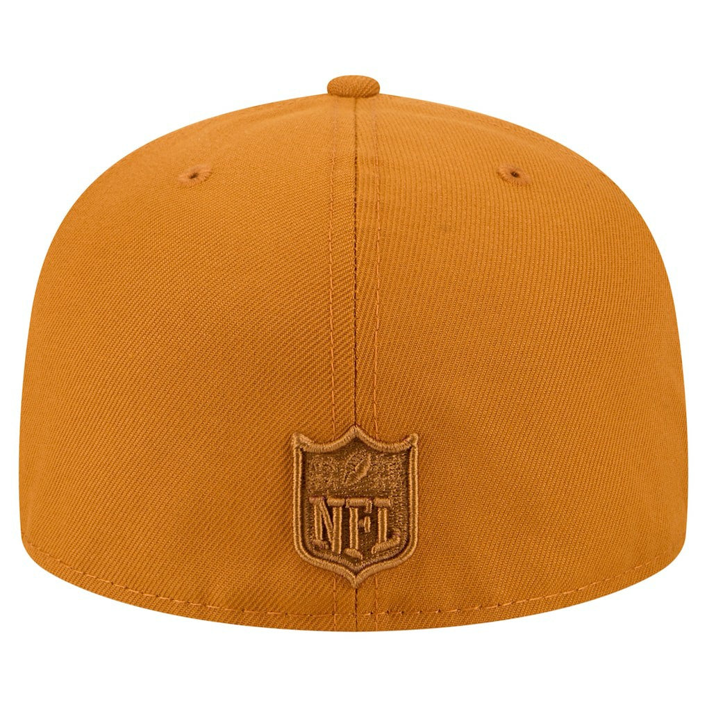 Kansas City Chiefs New Era Color Pack A-Frame 59FIFTY Fitted Hat - Brown on sale