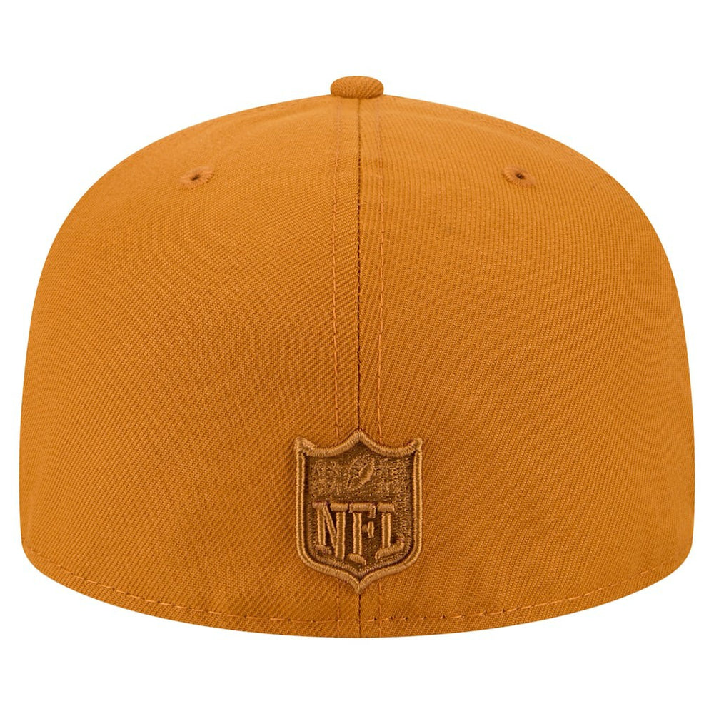 Kansas City Chiefs New Era Color Pack A-Frame 59FIFTY Fitted Hat - Brown on sale