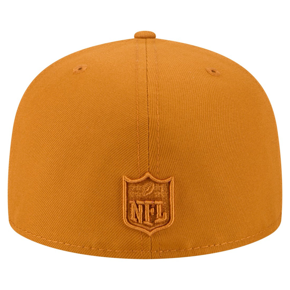 Green Bay Packers New Era Color Pack A-Frame 59FIFTY Fitted Hat - Brown outlet