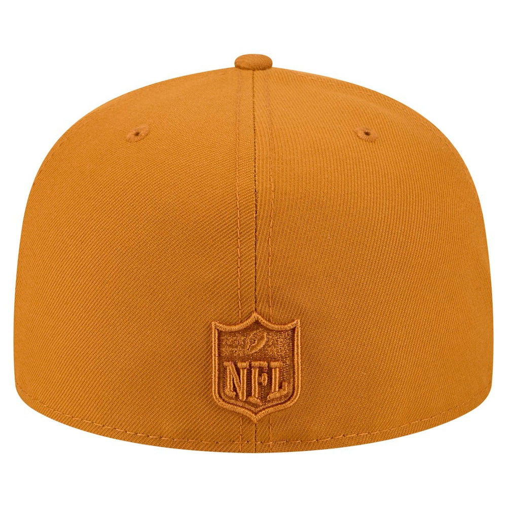 Los Angeles Chargers New Era Color Pack A-Frame 59FIFTY Fitted Hat - Brown for sale