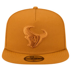 Houston Texans New Era Color Pack A-Frame 59FIFTY Fitted Hat - Brown for sale