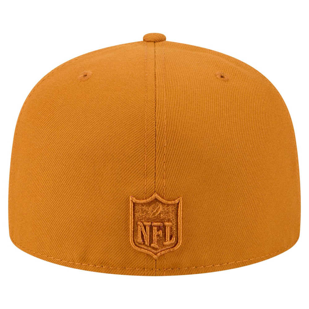 Houston Texans New Era Color Pack A-Frame 59FIFTY Fitted Hat - Brown for sale