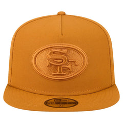 San Francisco 49ers New Era Color Pack A-Frame 59FIFTY Fitted Hat - Brown discount