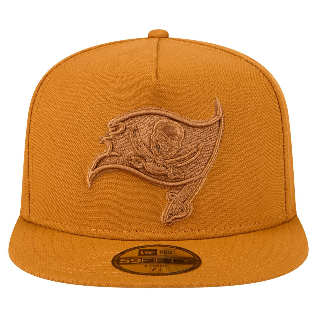 Tampa Bay Buccaneers New Era Color Pack A-Frame 59FIFTY Fitted Hat - Brown discount