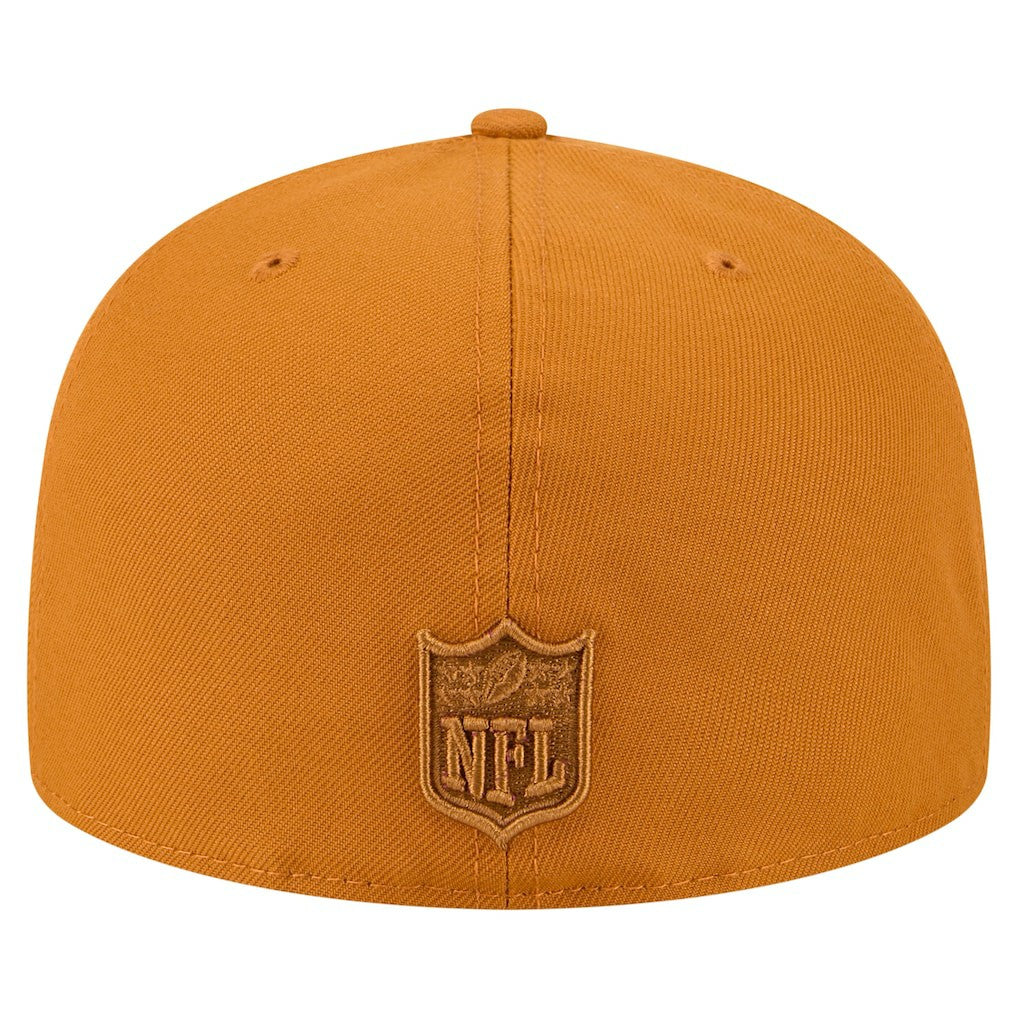 Pittsburgh Steelers New Era Color Pack A-Frame 59FIFTY Fitted Hat - Brown for sale