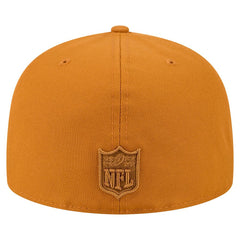 Pittsburgh Steelers New Era Color Pack A-Frame 59FIFTY Fitted Hat - Brown for sale