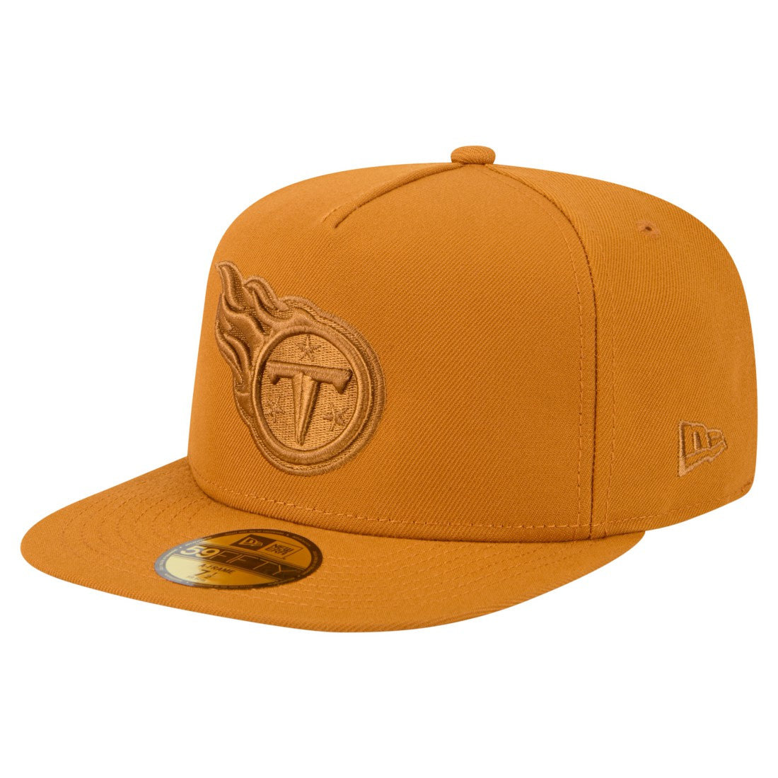 Tennessee Titans New Era Color Pack A-Frame 59FIFTY Fitted Hat - Brown discount
