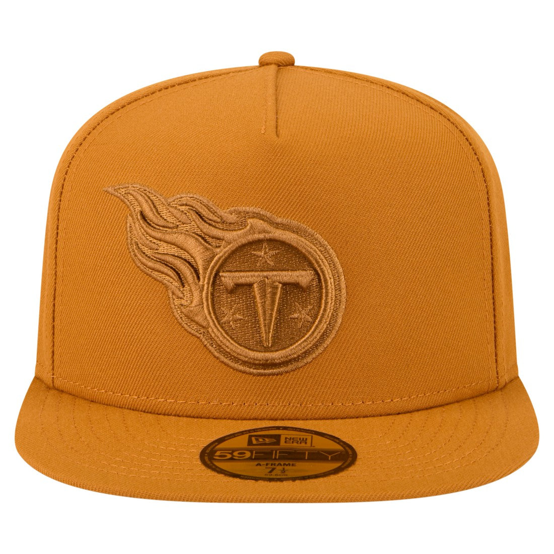 Tennessee Titans New Era Color Pack A-Frame 59FIFTY Fitted Hat - Brown discount