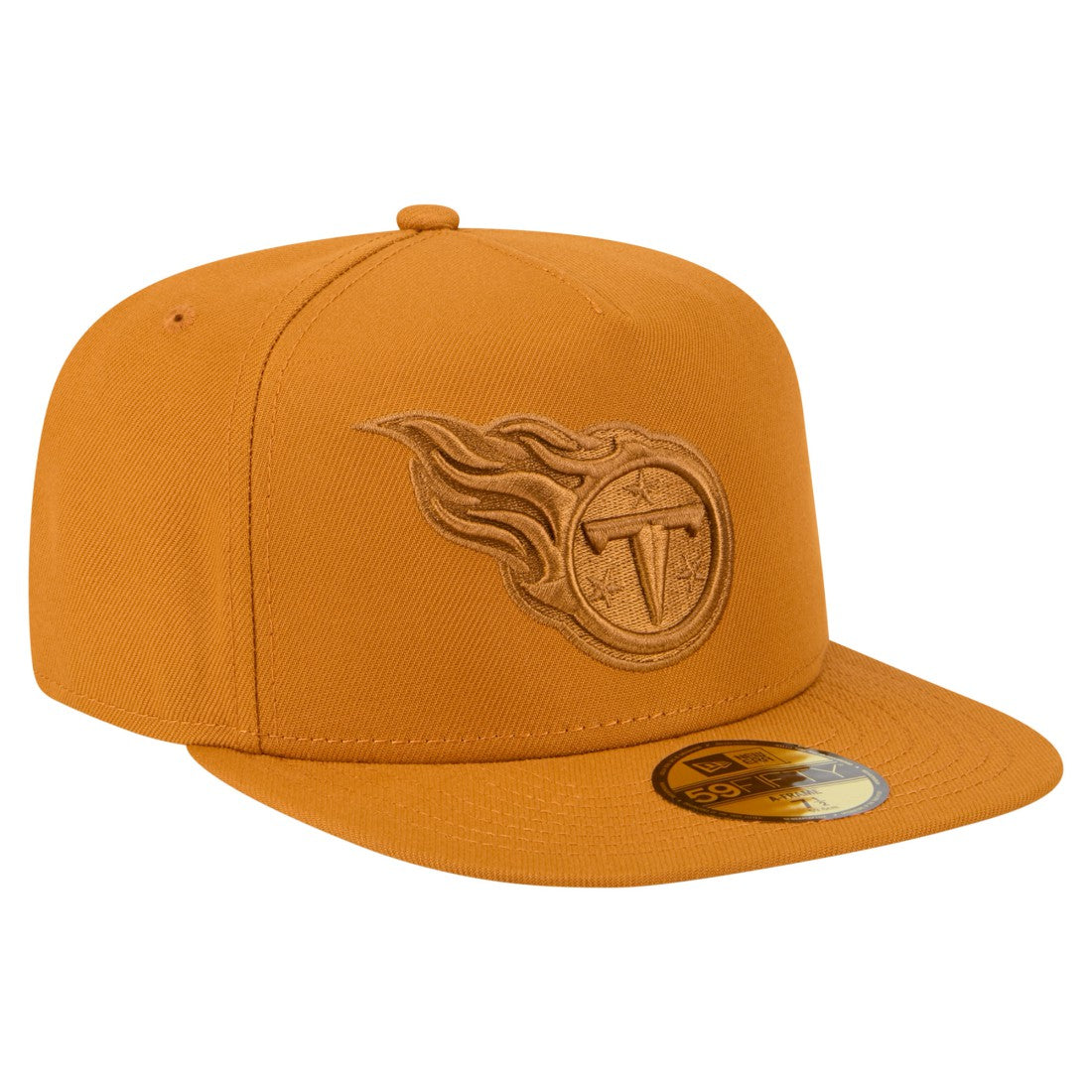 Tennessee Titans New Era Color Pack A-Frame 59FIFTY Fitted Hat - Brown discount