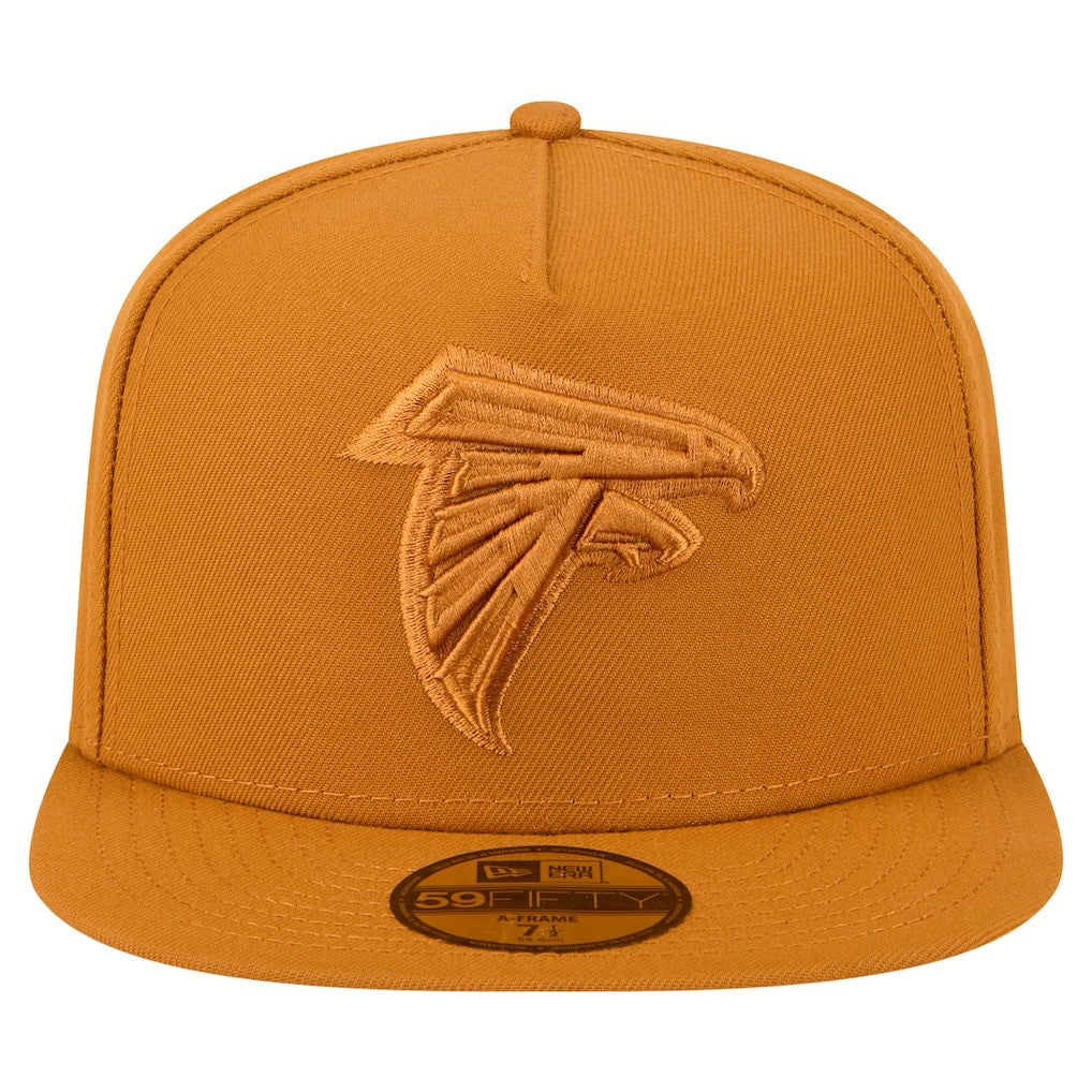Atlanta Falcons New Era Color Pack A-Frame 59FIFTY Fitted Hat - Brown cheap