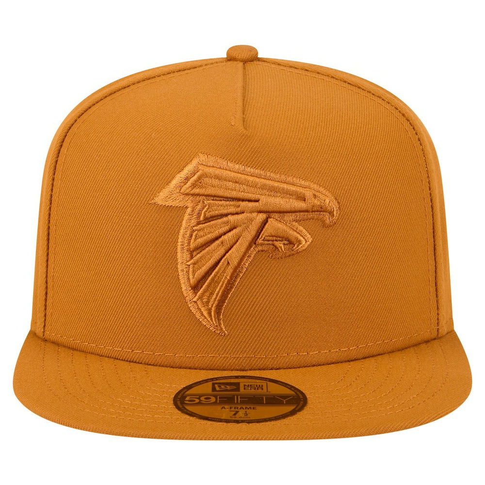 Atlanta Falcons New Era Color Pack A-Frame 59FIFTY Fitted Hat - Brown cheap
