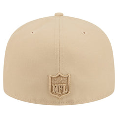 Detroit Lions New Era Color Pack A-Frame 59FIFTY Fitted Hat - Light Beige cheap