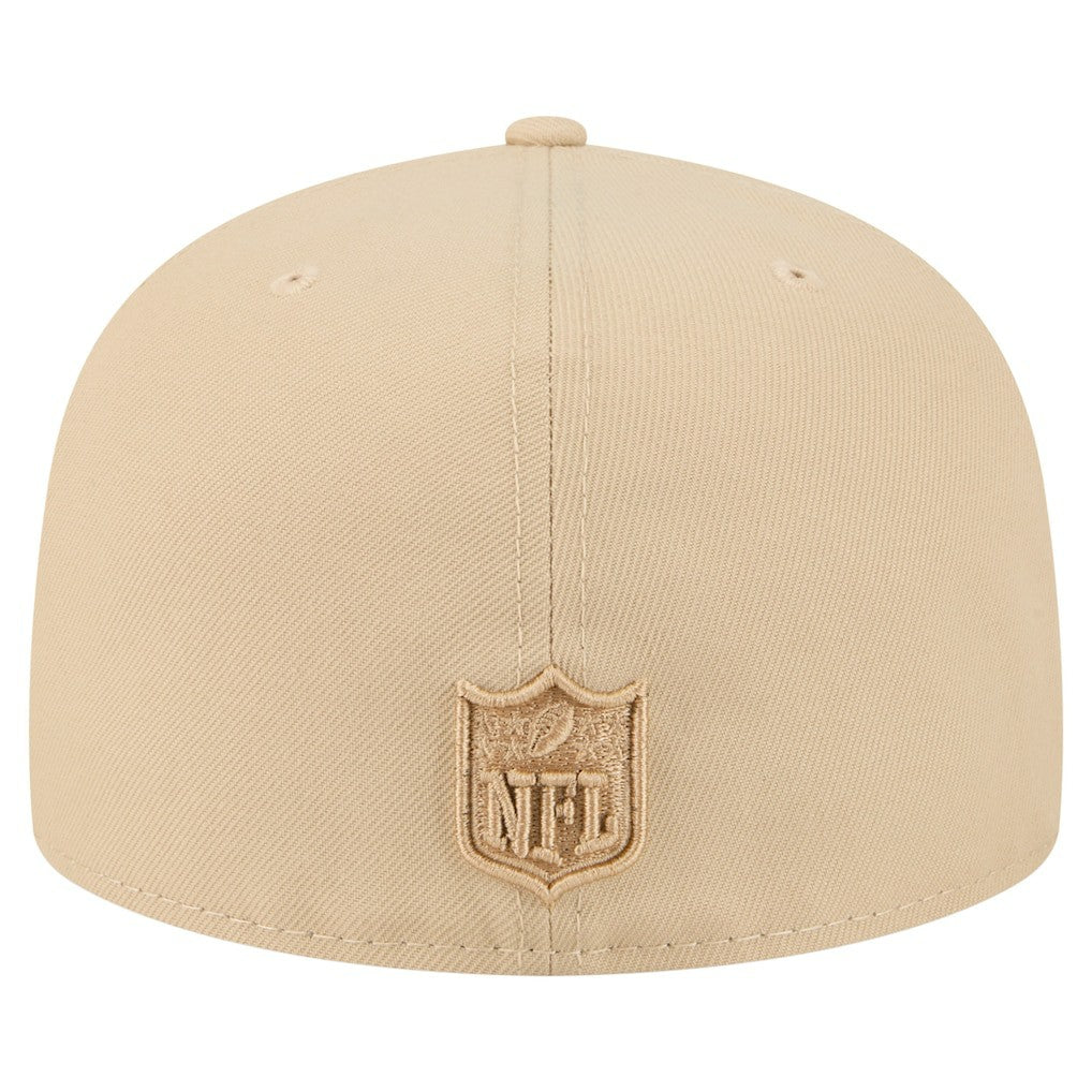 Washington Commanders New Era Color Pack A-Frame 59FIFTY Fitted Hat - Light Beige for sale