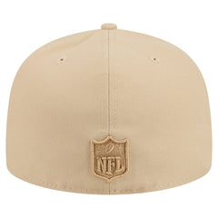 Kansas City Chiefs New Era Color Pack A-Frame 59FIFTY Fitted Hat - Light Beige for sale