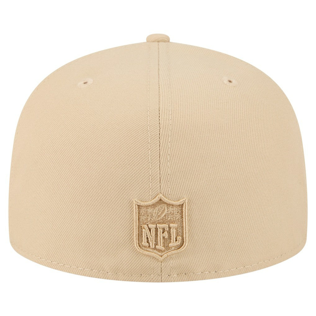 Los Angeles Rams New Era Color Pack A-Frame 59FIFTY Fitted Hat - Light Beige cheap