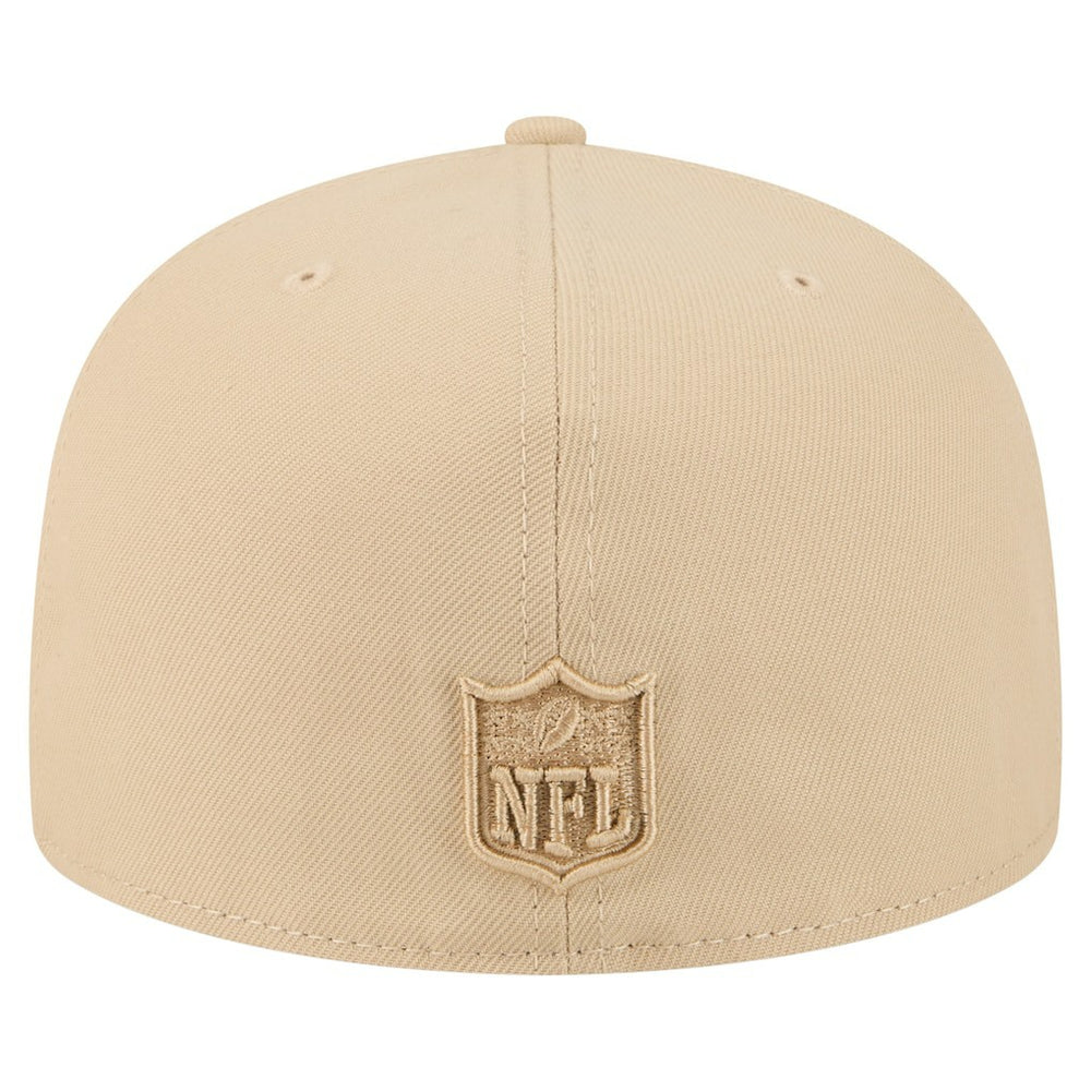 Miami Dolphins New Era Color Pack A-Frame 59FIFTY Fitted Hat - Light Beige discount