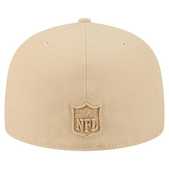 Miami Dolphins New Era Color Pack A-Frame 59FIFTY Fitted Hat - Light Beige discount