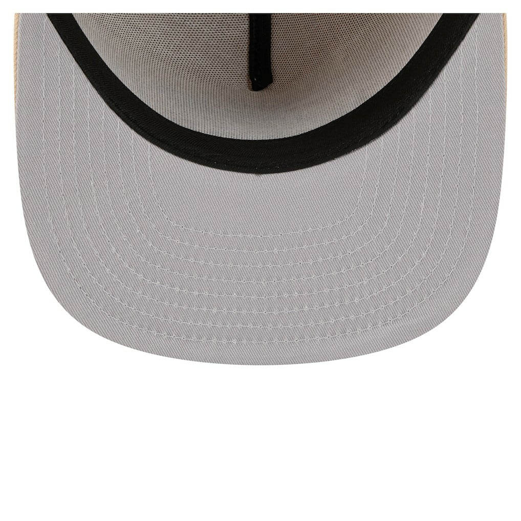 Miami Dolphins New Era Color Pack A-Frame 59FIFTY Fitted Hat - Light Beige discount