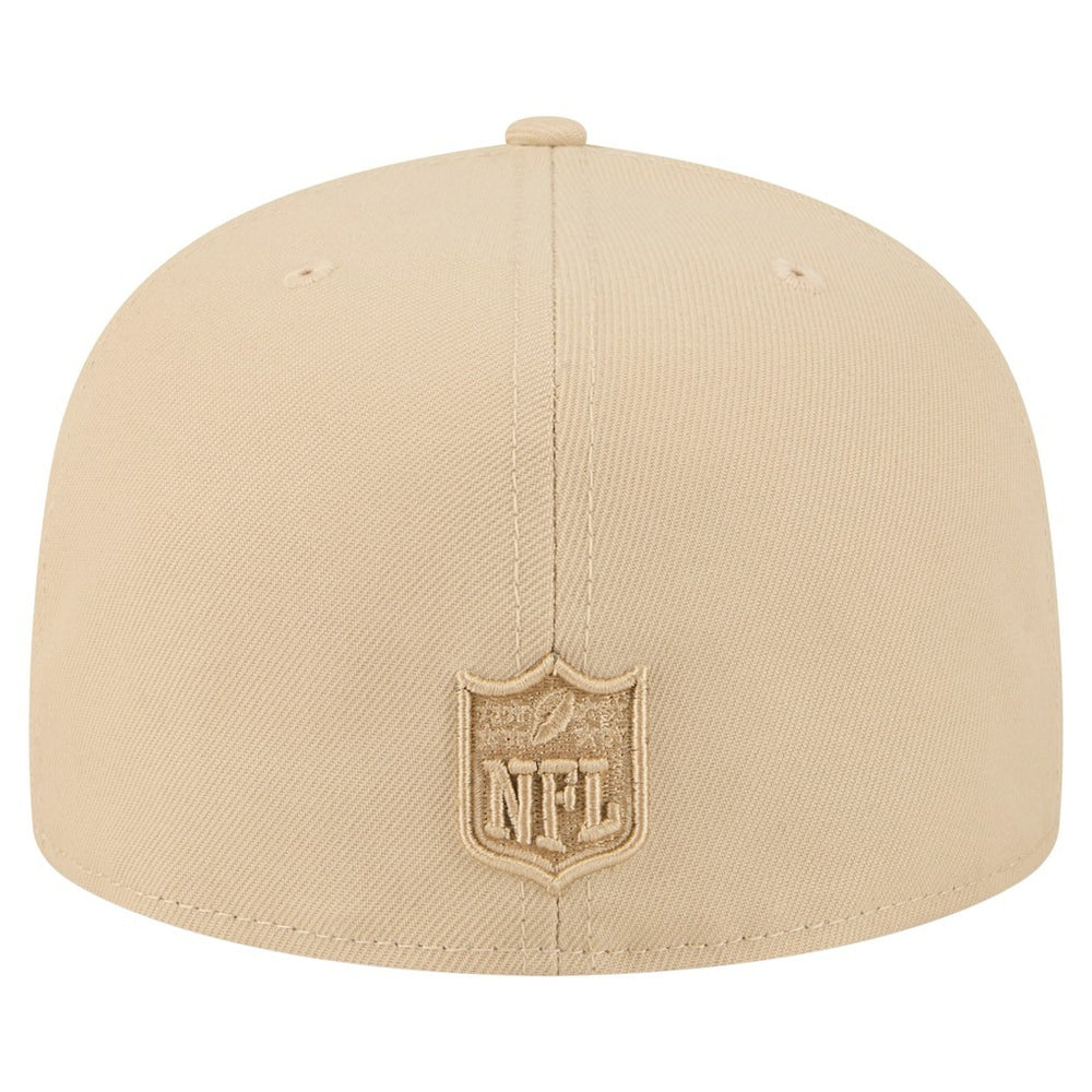 Minnesota Vikings New Era Color Pack A-Frame 59FIFTY Fitted Hat - Light Beige for sale